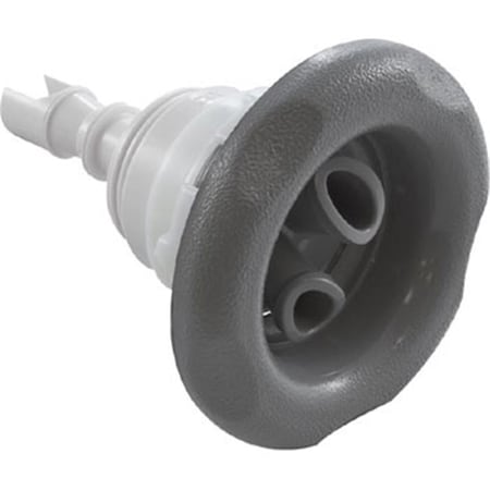 Powerhouse 5-Scallop Twin Roto Thread in Poly Storm Gunite Jet internals Gray PO2770358